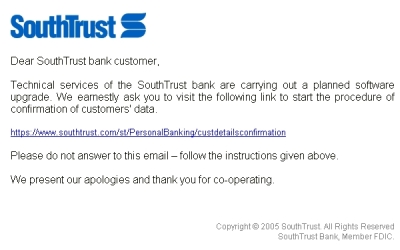 SouthTrust-eMail